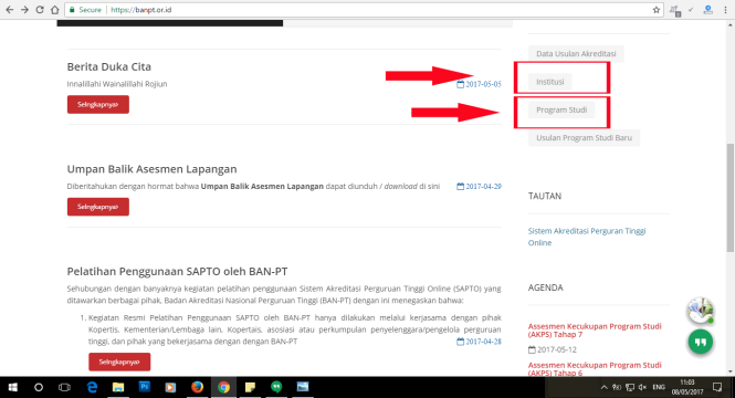 Cara Cek Akrediatsi Perguruan Tinggi Secara Online Terbaru