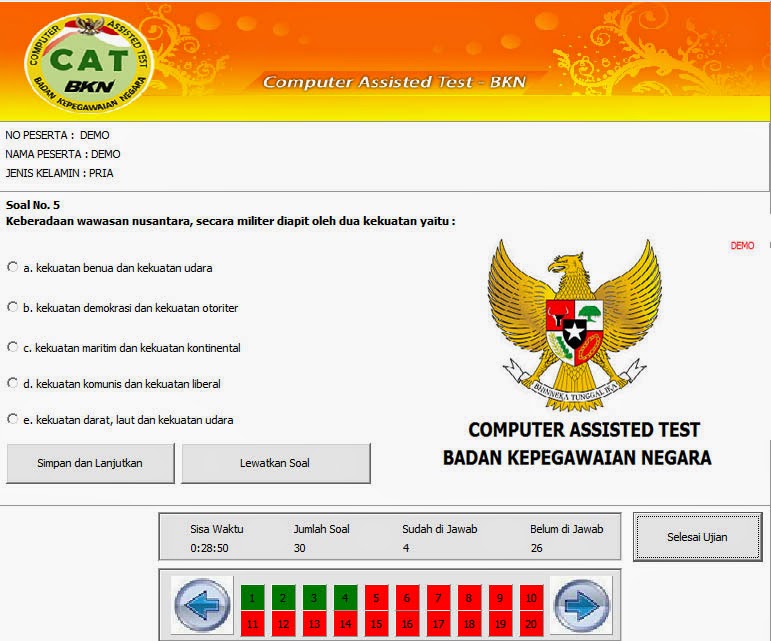 Cara Pendaftaran Simulasi CAT CPNS 2018