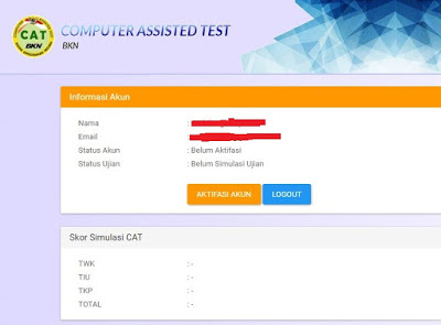 Cara Pendaftaran Simulasi CAT CPNS 2018