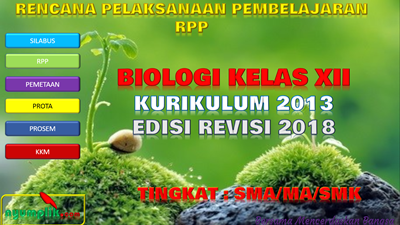 Download RPP Biologi Kelas XII K13 Revisi 2018