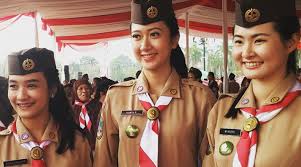 Foto Cewek Cantik Pake Baju Pramuka