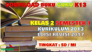 Buku Guru K13 Kelas 2 Semester 1