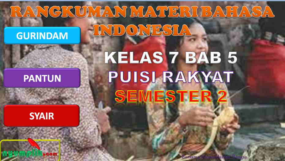 Materi Bahasa Indonesia Kelas 7