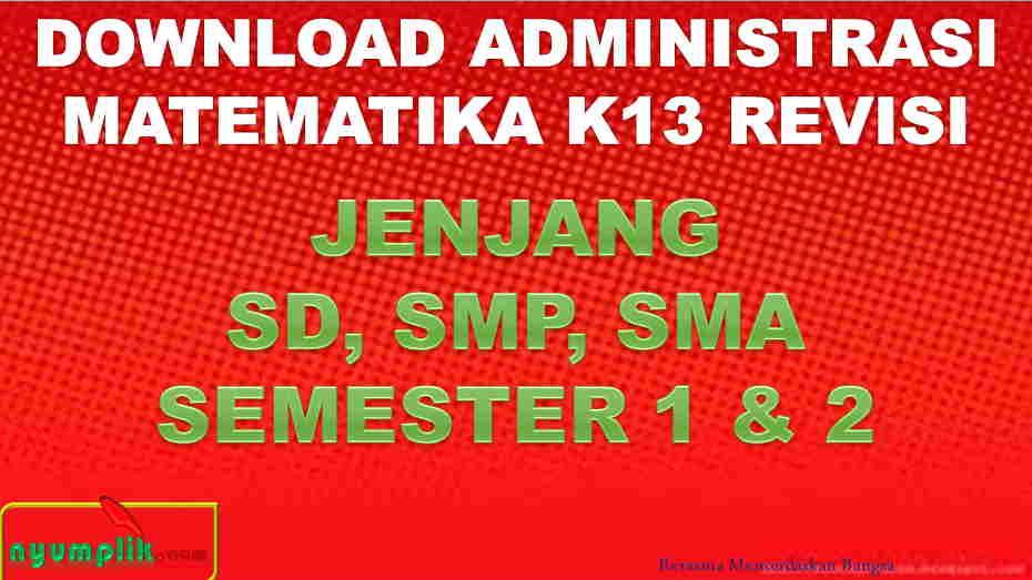 Administrasi Matematika Lengkap