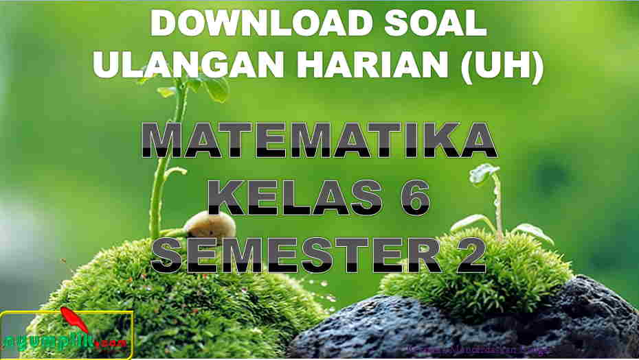 Soal UH MTK Kelas 6 Semester 2