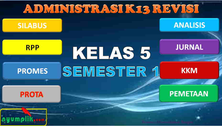 RPP K13 Kelas 5 Semester 1