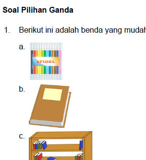 Soal Online PTS MTK Kelas 2 Semester 2 K13