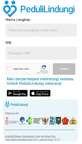 Cetak Kartu Vaksin Android